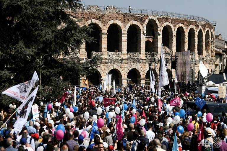 L’Italie a récemment été le lieu de réunion du Congrès mondial des familles